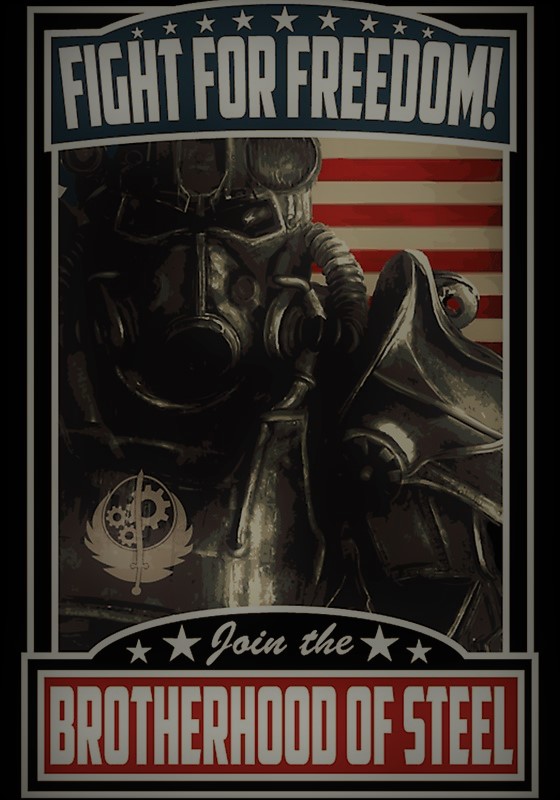 Brotherhood of Steel Recruitment Poster