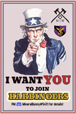 We want YOU!